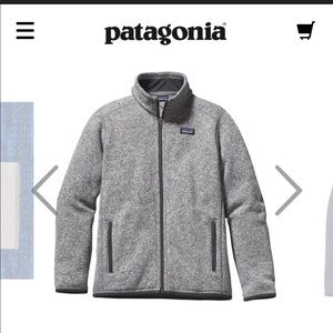 NWOT Patagonia Boys Better Sweater Jacket